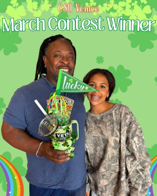 🍀 Feelin’ Lucky! 🍀 Congratulations to our CSO Venice St Patrick’s Day contest winners! We’re so excited for you! 🤗✨
#ContestWinner #Orthodontist #OrthodontistOffice #CarrollandSuttonOrthodontics #StPatricksDay