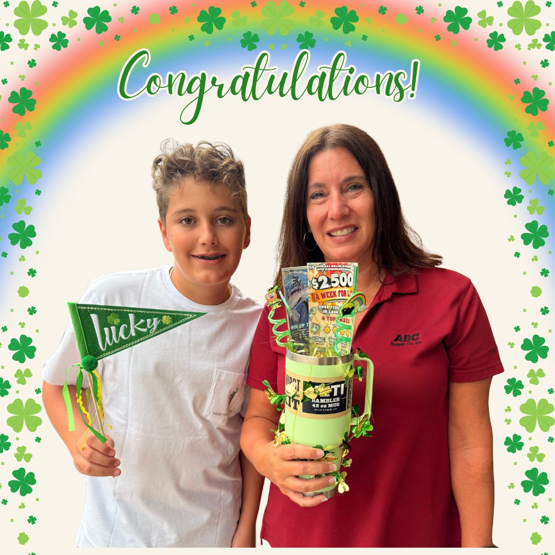 🍀✨ Lucky smiles all around! ✨🍀
Our North Port March contest winner hit the jackpot! 🌈💚 Congratulations to this sweet family for striking gold!