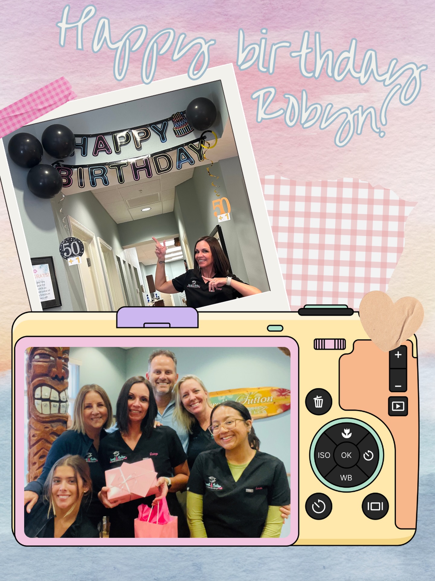 ༘*.ﾟ H•A•P•P•Y B•I•R•T•H•D•A•Y ༘*.ﾟ
We couldn’t be more elated to share your special day with you, Robyn! We hope this year is filled with joy, love, and laughter! Happy birthday! 🌸🤍🥳