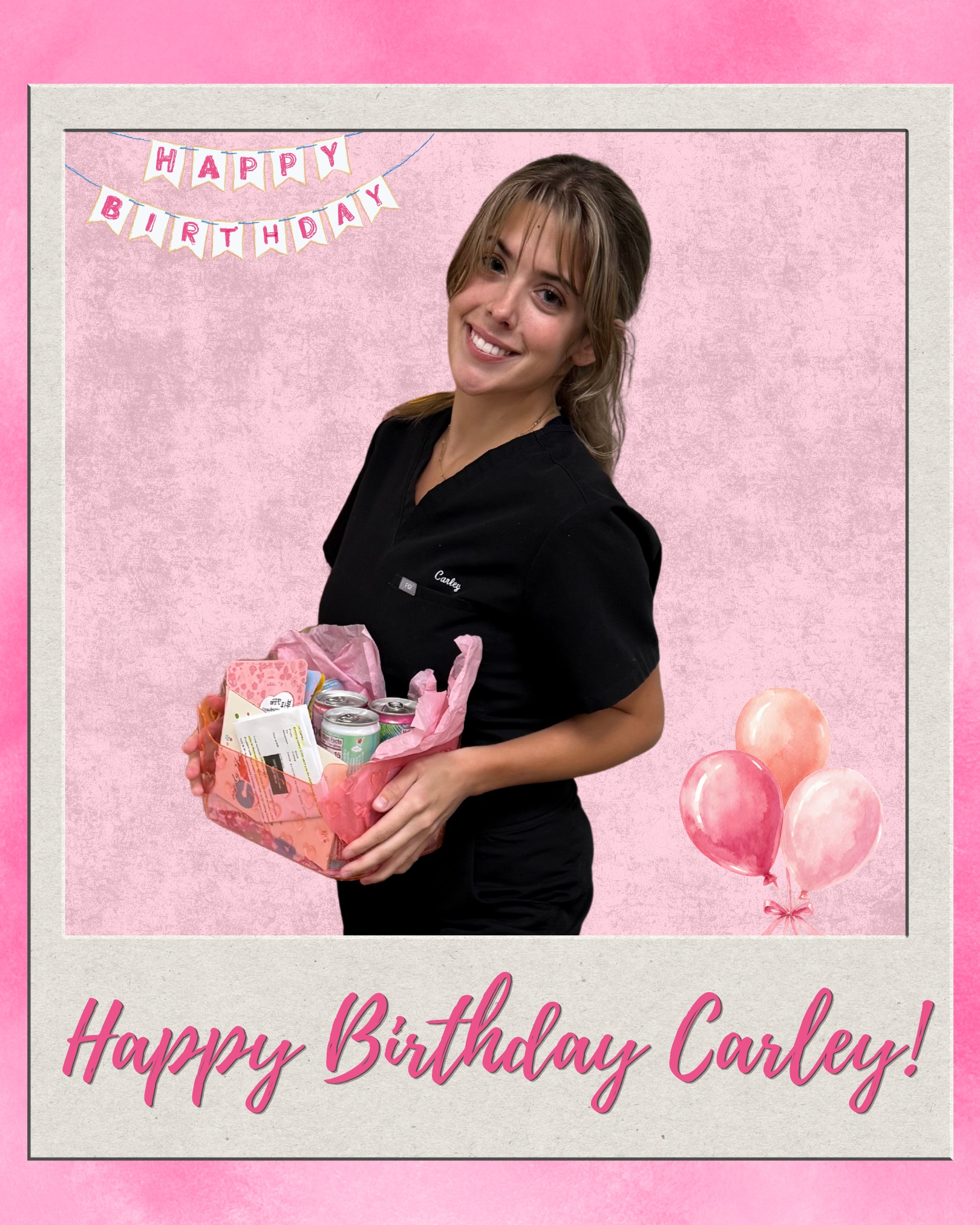 Happy Birthday, Carley! 🎂
Wishing you the happiest birthday! ❤️ We’re so grateful to have you on our team and hope you have the best day celebrating! 🥳