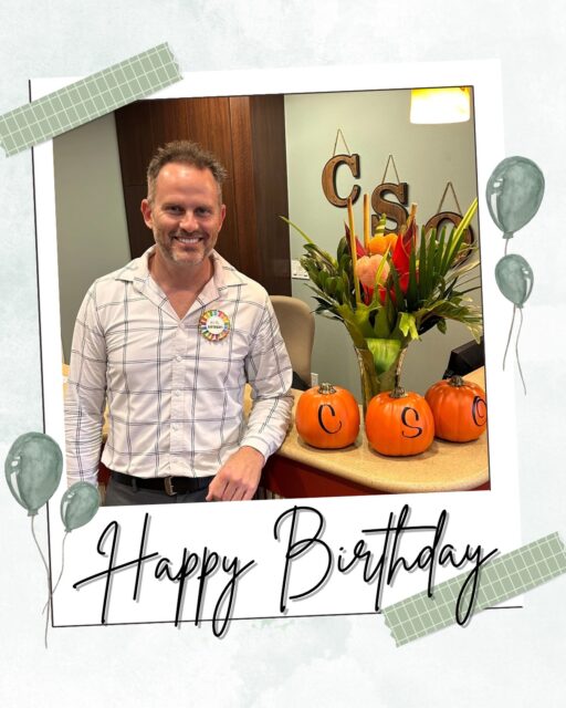 Happy birthday, Dr. Carroll! We are so grateful for you and hope your day is as amazing as you are! 🎉🥳🎂