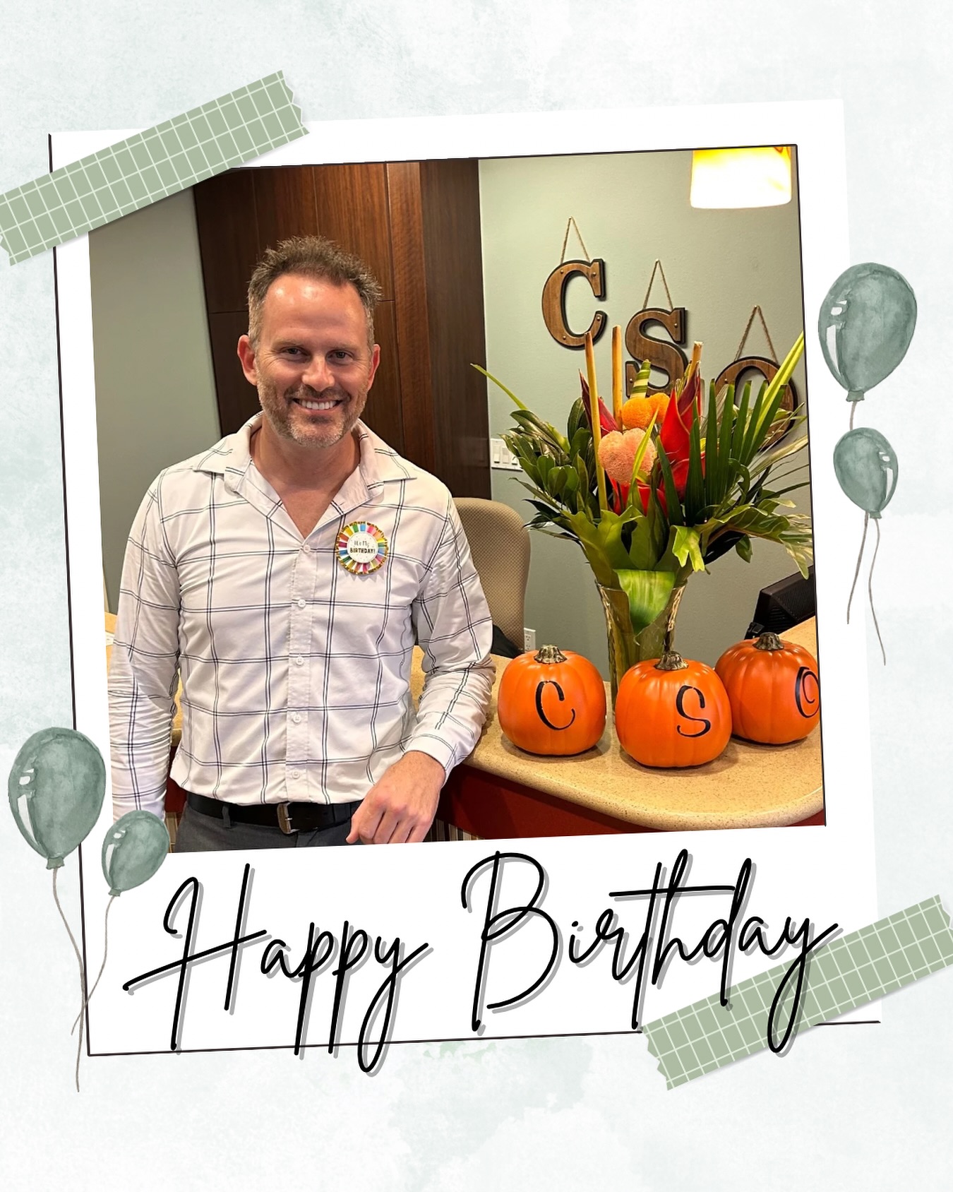 Happy birthday, Dr. Carroll! We are so grateful for you and hope your day is as amazing as you are! 🎉🥳🎂